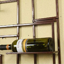 Portabicchieri da vino da appendere, Portabottiglie da appendere a parete moderno semplice, Portabottiglie da appendere creativo da parete per ristorante domestico, Portabottiglie da vino da parete