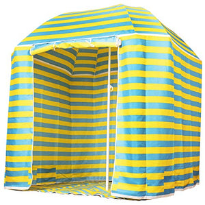 CAPTURE "Seaside BS-220 Ombrellone o parasole, 2 in 1, ombrellone classico o con tenda, porta e tappeto da pavimento, ecc.