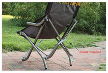 GGTT Sedia Pieghevole in Alluminio Ultraleggero, Piccola Pieghevole Pieghevole confezionabile per Esterno, Campo, Picnic, Escursionismo, carico Massimo portante 210kg