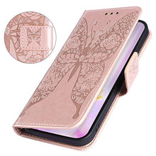 ikasus Cover iPhone 7/8,Custodia iPhone 7/8,Goffratura fiore farfalla Flip Custodia Funzione Stand PU Premium Protezione Super Sottile TPU Interno Case Porta Carte credito Custodia Cover