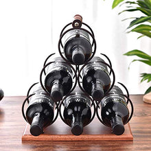 ASDFGHJKL Wine Rack Rimovibile Whisky Visualizzare Scaffale di Metallo Monte Kitchen Wine Bottle Holder Stand Organizer