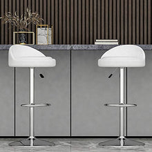 HXSM Sgabelli da Bar Moderni Sedie da Cucina Girevole A 360° Sgabello da Bar Regolabile in Altezza Poltrona da Bar con Poggiapiedi per La Casa Nero 1pz