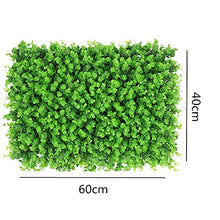 Pannelli di siepi artificiali, Pannelli artificiale bosso Topiary Hedge Impianto Trattamento UV Protezione dell'interno recinto Esterni Casa Decor Garden 12 Pezzi Per la casa giardino decorazione este