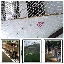 MFLASMF Rete di Sicurezza Protezione per Balcone Rete anticaduta per corrimano, Rete per Recinzione da Giardino, Rete per Decorazione per Asilo Nido Rete per Protezione per Animali domesti