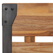 SKM Giroletto in Massello di Acacia Finitura Spazzolata 90x200 cm