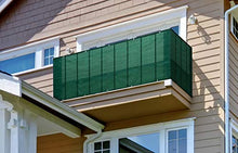 Telo Frangivista Balcone Verde, Telo Frangivista Recinzione Giardino, Robusta Plastica HDPE, Rete Ombreggiante e Protezione Privacy, Resistente Ai Raggi UV, Diverse Misure,100x400cm
