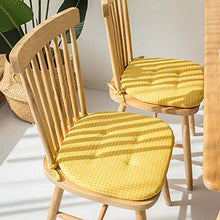 HYLX Cuscino Sedile, Cuscino Sedia, Cuscino Sgabello Rotondo, Cuscino Sedia Floreale Antiscivolo in Cotone Spesso, per Giardino, terrazza Esterna