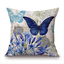 Xyfw 7 Pezzi Retro Cuscino per Fiori Cuscino per Ufficio Cuscino per La Casa Cuscino per Divano Federa per La Casa Cuscino per La Casa Decorazione Morbida per La Casa (Non con Anima)