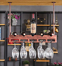 PZW Cremagliera Del Vino Semplice e Creativa/Portabicchieri Appesi per Vino Rosso/Portabicchieri Appesi Invertiti/Barra Principale Creativa/Portabicchieri Appesi per Portabottiglie