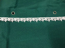 Tenda da Sole da Esterno per Balcone in Tessuto Resistente Misura cm 140x300 in 100% Poliestere con Anelli Dis. 5 Verde
