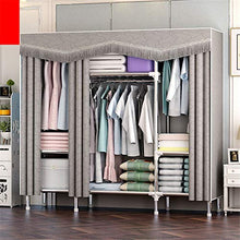 Susulv-hm Armadio per Vestiti Fai-da-Te Mobili per Camera da Letto Portatili Armadio Guardaroba Tessuto Non Tessuto Armadio Pieghevole Organizzatore di stoccaggio