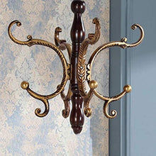 LIPENLI Armadio Semplice Guardaroba Tradizionale in Legno massello, Armadio in Legno massello, Albero d'ingresso in Legno massello Fraxinus con Base di appoggio, for la Camera da Letto e Soggiorno