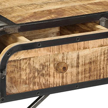 vidaXL Legno Massello di Mango Credenza Vintage Armadietto Madia Arredo Casa