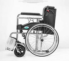 Sedie A Rotelle Semoventi, Trasportabili da Viaggio, Casa con Tavolo da Pranzo E Vasino da Viaggio Portatile Trolley per Anziani Scooter per Disabili Trolley per Scooter per Anziani/Disabili A