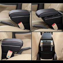 LANCHUN Armrest for M ITUBISHI ATTAGE ATTAGINARE Mirage 2015-2018 Braccio ARBREST Box Auto Centro Console Console Console Braccio Rest con Funzione di Ricarica 7 Porte USB Luce a LED Integrata