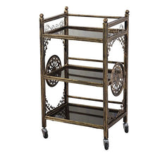 Jia He Carrello Carrello - Utensile per Parrucchieri Multistrato Carrello Barbiere Negozio di Bellezza Carrello Mobile Multifunzione per Passeggino Carrello portautensili Portatile a Quattro Ruote