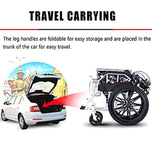 Carrozzine da Trasporto Leggero Pieghevole - Carrozzine Semoventi per Adulti - Esigenze Mediche Portatori di Handicap Sedia A Rotelle - Camminatore Medico - Poggiagambe per Un Comfort Extra, Nero A