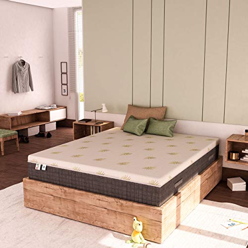 Baldiflex Emporio Materasso Matrimoniale, Molle Insacchettate e Memory, Premium Molle, Memory 7 cm, 11 Zone Differenziate, Sfoderabile, Altezza 27 cm, 160 x 200 cm