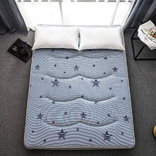 HKX Tappetino, futon Sottile coprimaterasso coprimaterasso Pieghevole Pieghevole Portatile-B 120x200cm (47x79 Pollici)