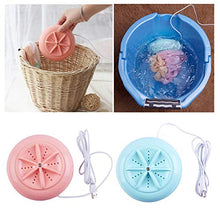 MERIGLARE 2pcs Lavatrice Portatile Lavatrice USB 10 W per Asciugamano Intimo Reggiseno da Viaggio