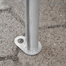 TOOLPORT Tendone Deposito 4 x 6 m PVC ca. 500g/m² Grigio Gazebo Magazzino Tenda Capannone
