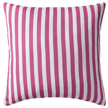 SKM Cuscini da Esterno 4 pz Stampa a Righe 45x45 cm Rosa