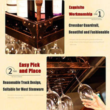 HLL Wine Rack, cucina d'epoca di arte di ferro soffitto Wine Rack Altezza regolabile supporto di vetro di vino per Bar/Ristoranti/Cucine Decoration Shelf,150x35cm,150x35cm