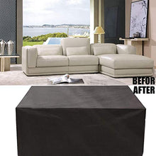 Coperture per mobili da giardino impermeabili 210x110x70cm, coperture per mobili da esterno, copertura per tavolo rettangolare per patio, resistente all'acqua resistente, anti-sbiadimento, per tu
