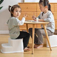 SGHH-UK WC poggiapiedi for Bambini WC WC poggiapiedi Bambino di Lavaggio della Mano Passo Passo Sgabello gabinetto alla Turca Mat Artefatto (Color : White)
