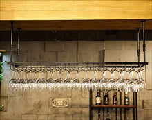 Portabottiglie in metallo Portabicchieri da vino Portabicchieri retrò Portabicchieri in ferro Arte in ferro Portabicchieri da vino Portabicchieri a sospensione Portabottiglie in vetro Champagne Por