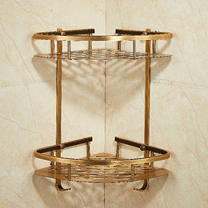 MBYW Portasciugamani Portasciugamani da Bagno Portasciugamani da Bagno_Piano Cinese Spazio Europeo Antico Portasciugamani Accessori da Bagno Vasca da Bagno Antica, Cestino Doppio Triangolo