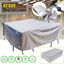 N / A Mobili di Copertura Stretta Gamma di Divano da Giardino all'aperto, sedie, tovaglie Protezione Contro la Pioggia Neve Copertura Antipolvere, 120x120x74cm