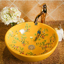 Jgophu Bagno, biancheria da bagno in ceramica cinese con controbassino, rotondo, per hotel