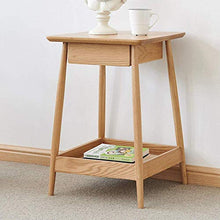 DGHJK Mobili per la casa, Comodino, Comodino, Comodino in Legno, Camera da Letto, con cassetto e ripiano , mobili per la casa multifunzionali , 16,1 '' x16,1 '' x 24 ''