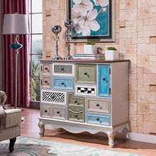 WH-IOE Credenza da Pranzo Governo di immagazzinaggio da posizionare sul Pavimento Gabinetto Retro Credenza dell'organizzatore di immagazzinaggio Accent armadietto Laterale per Soggiorno Cucina Camera