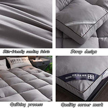 YAHAO Futon Materasso,Giapponese Tradizionale Futon Materasso,Pieghevole Materasso Tatami Morbida Tridimensionale Ipoallergenico Alberghi Ospite Tatami Stuoie Bed Materasso,Gray-135 * 200cm