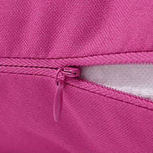 UnfadeMemory Cuscini da Esterno, Cuscini per Divani Decorativo , con Imbottitura, con Chiusura Lampo (Rosa, 2 pz 60x40 cm)