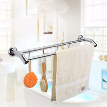 XPY-Towel rack Portasciugamani bagno acciaio inossidabile portasciugamani supporto a parete pensile asciugamano rack 30 cm doppio