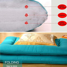 QXTT Materasso Futon, Materassi Letto Futon, Pieghevole Antiscivolo Tatami Materasso Pad Tappetino Tappeto Letto A Pelo Letto Pigro Stuoie per Camera da Letto E Ufficio,Red-180 * 220cm