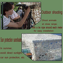 AWCPP Camo Netting Shading Net Army Net Camo Net | Flower Air Defense Flower Square Square Square Shade Network | per il Parasole da Parasole Camping,1,5 * 6M.