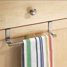 TankMR mensola da bagno con doppio portasciugamani da parete in acciaio inox antiruggine, 23 cm