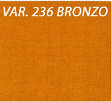 Materasso per Lettino da Giardino TERRAZZO Piscina ALBERGO Ristorante CM 190X59H3 Cotone (Arancio)