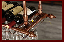 lanying Portabicchieri da soffitto per Vino Rosso Portabottiglie Vino, Porta Calice, Cucina Bar, cremagliera Decorazione soffitto, portaoggetti-Nero_120 * 30 cm