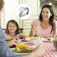 EQLEF Fermatovaglia Acciaio, Morsetti per Tavolo in Acciaio Inossidabile Supporti per tovaglie in Metallo per Cucina Domestica Festa di Nozze Picnic 4 Pezzi