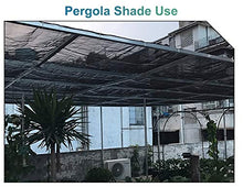 Telo Ombreggiante Copertura Esterna Dell'ombra Della Pergola, Pannello per La Privacy Nero per Parasole da Esterno con Occhielli, 85% di Protezione Dai Raggi UV e Dalla Polvere, Permeabile All'acqua e