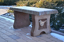 STAMPO BANCO GAMBE STAMPO IN CISETO DA GIARDINO PANCHE #B01
