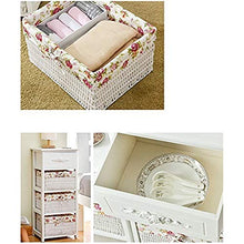 Comodino LHY- Comodino moderno in legno massello con forte capacità di appoggio per camera da letto, studio, ecc. Comodo, Legno, 36×28×42cm