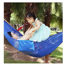 ZZL Amaca da Viaggio Bed Swing Bed Camping Hammock Leggerie A Rete Singola per Giardino Beach All'aperto Durevole