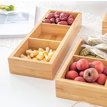 MagiDeal Legno 9-Scomparto Organizer Vassoio Quadrato Spuntino Frutta Secca Piatto Piatto di Stoccaggio Organizzatori per la Caramella Dessert Noci Cibo la