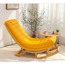 Sedia a dondolo Sedia a sdraio patio giardino Vacanze Lettino prendisole Sedia relax Sedia relax Sedia da lettura per il tempo libero Sedia divano Sedia reclinabile per donna incinta Sedia a riposo